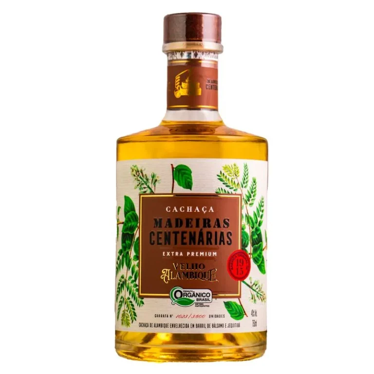 Cachaça Velho Alambique Madeiras Centenárias